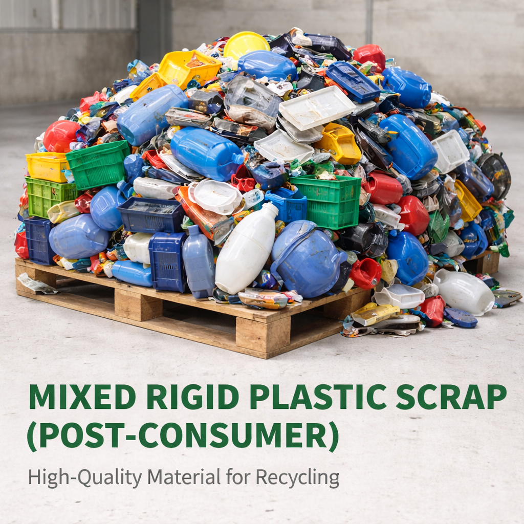 Mixed Rigid Plastic Scrap PostConsumer) Mixed Rigid Plastic Scrap