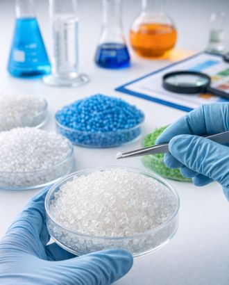 high-purity-refined-plastic-pellets-quality-test