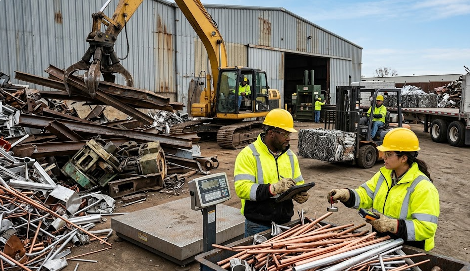 Buy Sell Scraps Industrial Team Operations and Processing