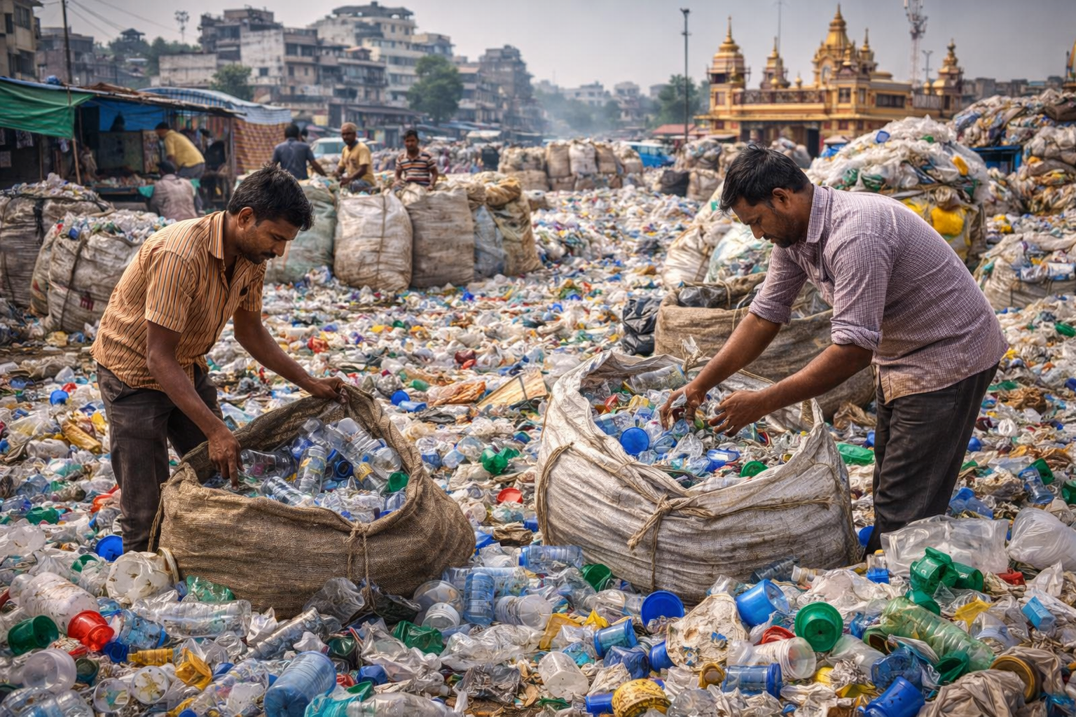 India Plastic Scraps Wholesale Export