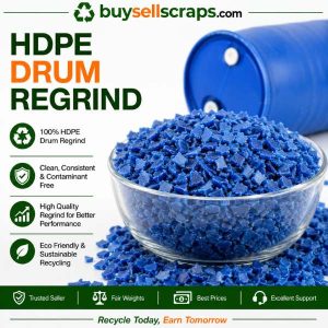 HDPE drum regrind