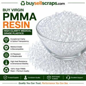 Buy Virgin PMMA Resin | High-Clarity Medical Grade Plastics