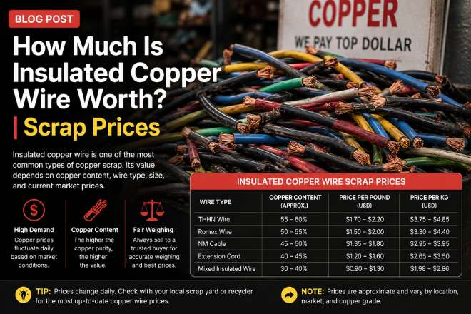 How Much Is Insulated Copper Wire Worth