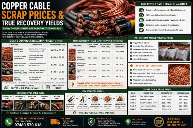 Copper Cable Scrap Prices