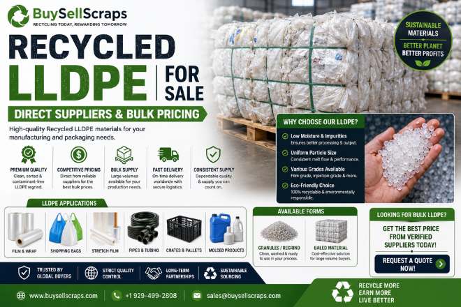 Recycled LLDPE For Sale