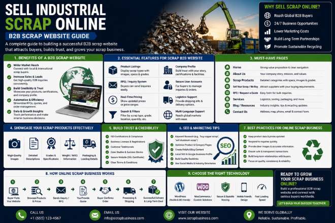 Sell Industrial Scrap Online