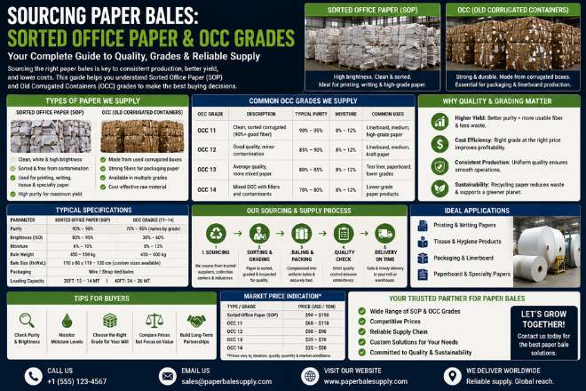 Sourcing Paper Bales