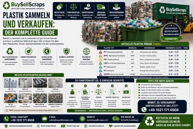 plastik sammeln und verkaufen