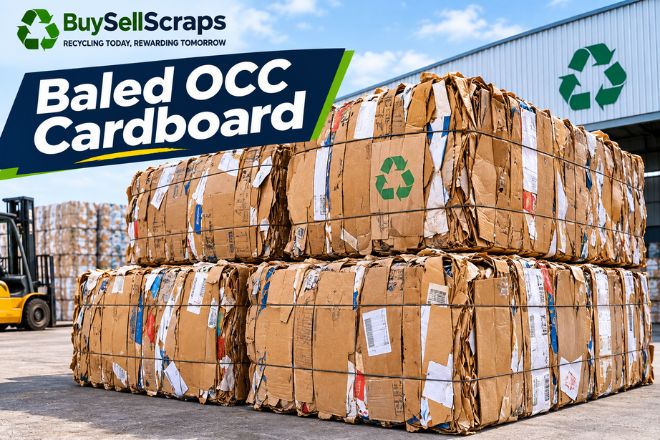 baled occ cardboard